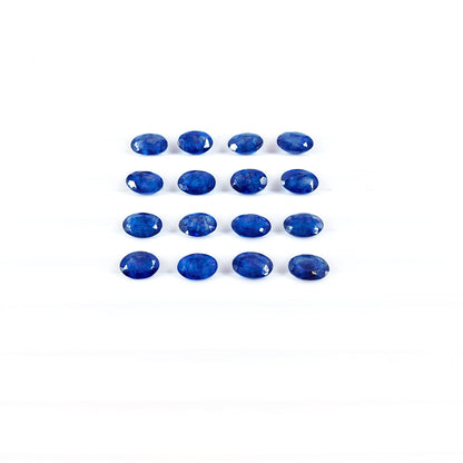 Natural Bangkok Blue Sapphire Calibrated Ovals | 7x5mm & 8x6mm