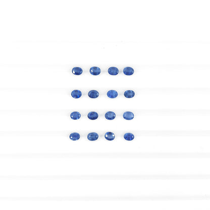 Natural Blue Sapphire Calibrated Ovals | 3x4mm & 4x5mm