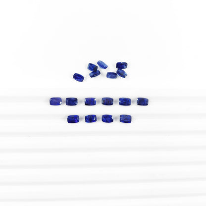 Natural Bangkok Blue Sapphire Calibrated Long Cushion | 3x5mm & 6x4mm