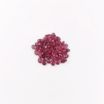 Natural Bangkok Ruby Calibrated Ovals | 3x5mm & 4x6mm