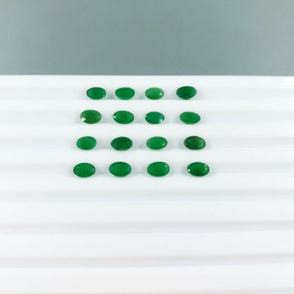 Natural Emerald Calibrated Ovals | 3x5mm, 6x4mm