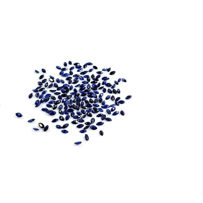 Natural Bangkok Blue Sapphire Calibrated Marquise 2x4mm