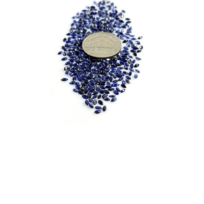 Natural Bangkok Blue Sapphire Calibrated Marquise 2x4mm