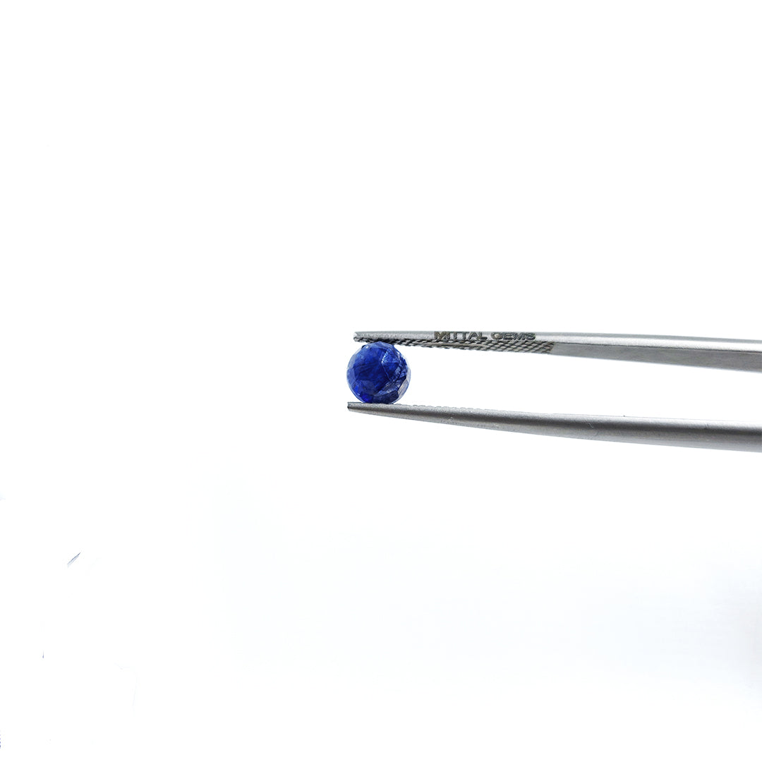 Natural  Bangkok Blue Sapphire Calibrated Rounds | 5mm & 6mm