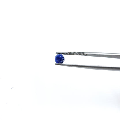 Natural  Bangkok Blue Sapphire Calibrated Rounds | 5mm & 6mm