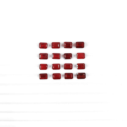 Natural Bangkok Ruby Calibrated Octagons | 5x7mm & 6x8mm