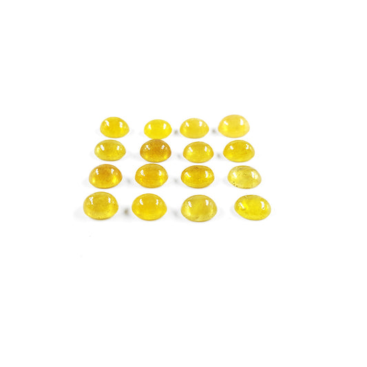 Natural Calibrated Bangkok Yellow Sapphire Ovals | 7x5mm & 8x6mm