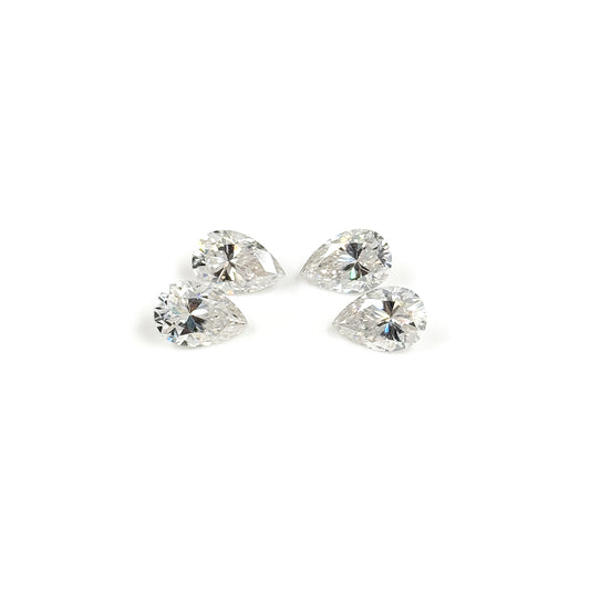 Moissanite Calibrated Pears | 7x10mm & 8x12mm