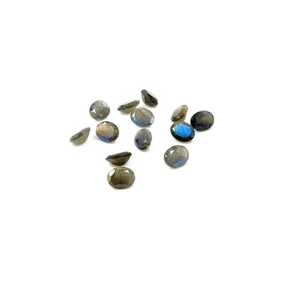 Natural Labradorite Calibrated Ovals | 9x11mm & 10x12mm