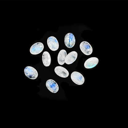 Natural Moon Stone Calibrated Ovals | 8x10mm & 9x11mm