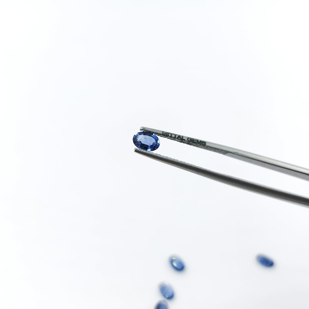 Natural Blue Sapphire Calibrated Ovals | 3x5mm &4x6mm