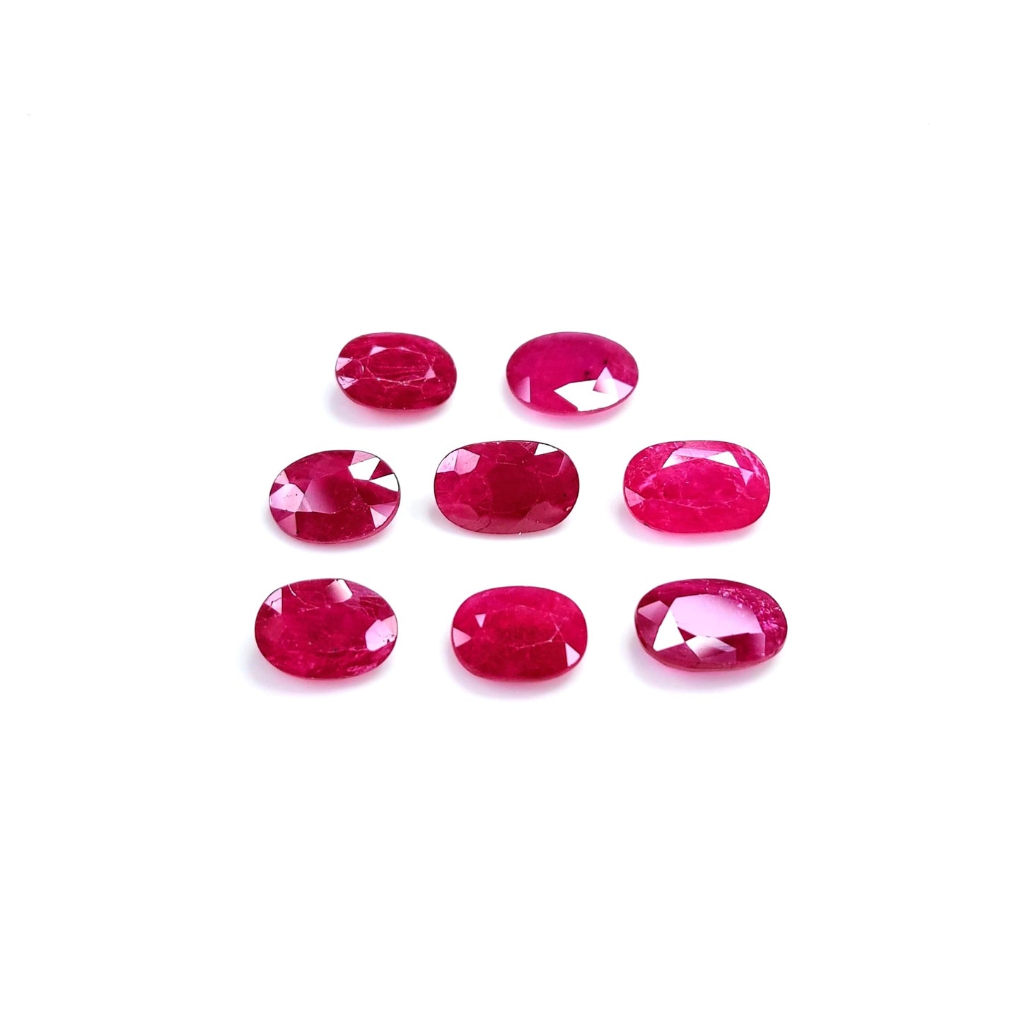 Natural Mozambique Ruby Ring Size Ovals