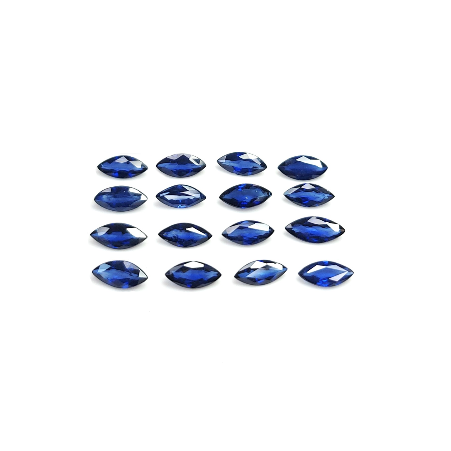 Natural Blue Sapphire Diffused Calibrated Marquise | 3x6mm