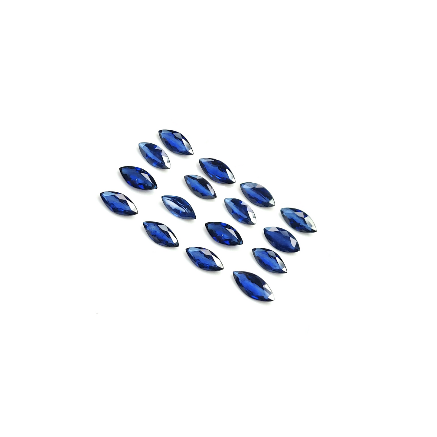 Natural Blue Sapphire Diffused Calibrated Marquise | 3x6mm