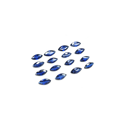 Natural Blue Sapphire Diffused Calibrated Marquise | 3x6mm