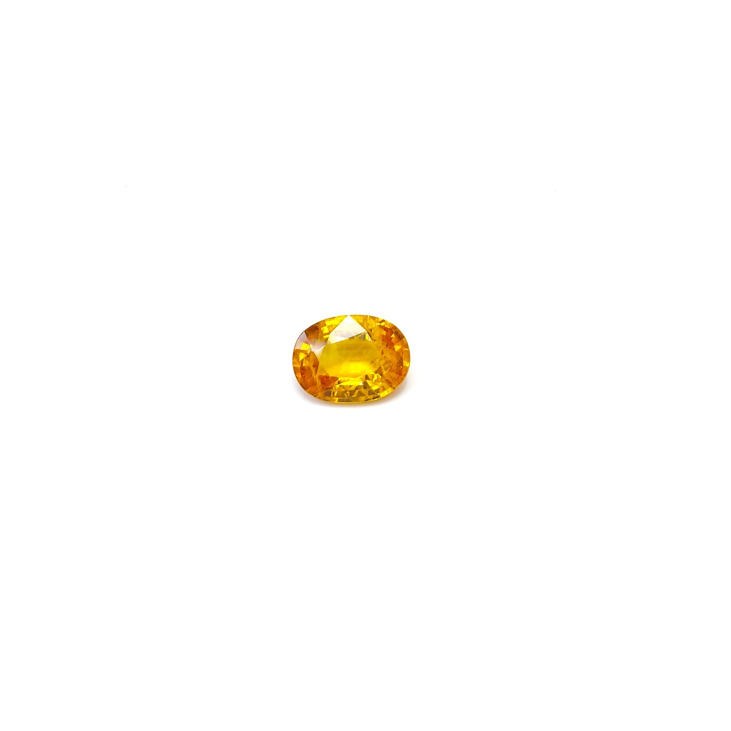 Natural Heated Yellow Sapphire Oval | 12.12cts