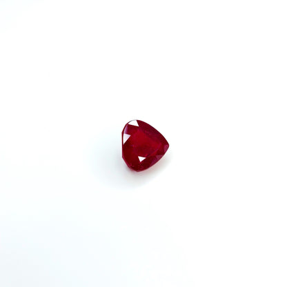 Natural Bangkok Ruby Heart 25.27cts