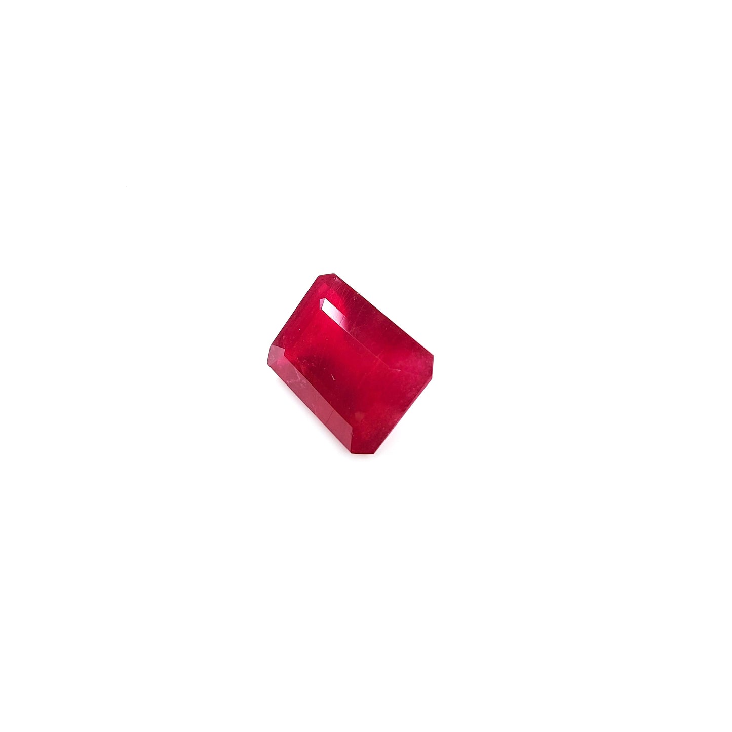 Natural Bangkok Ruby Octagon 43.92cts