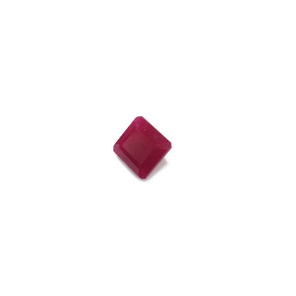 Natural Unheated African Ruby Squares 8.52cts