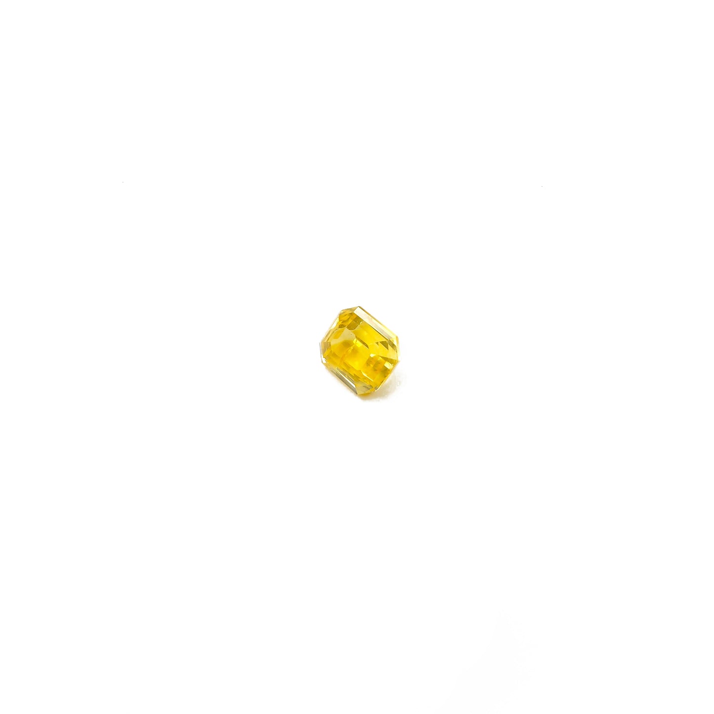 Natural Unheated Yellow Sapphire Octagon | 9.38cts