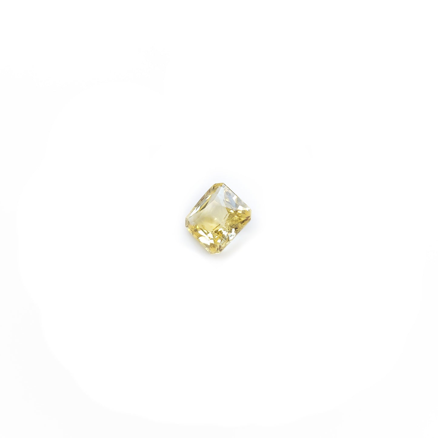 Natural Unheated Yellow Sapphire Octagon | 9.06cts