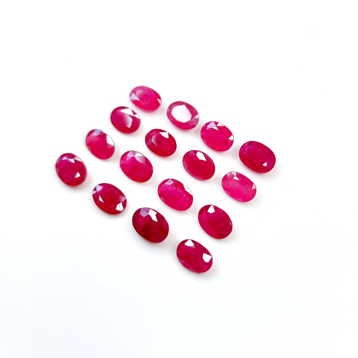 Natural Mozambique Calibrated Ruby Oval | 4x6mm & 5x7mm & 6x8mm