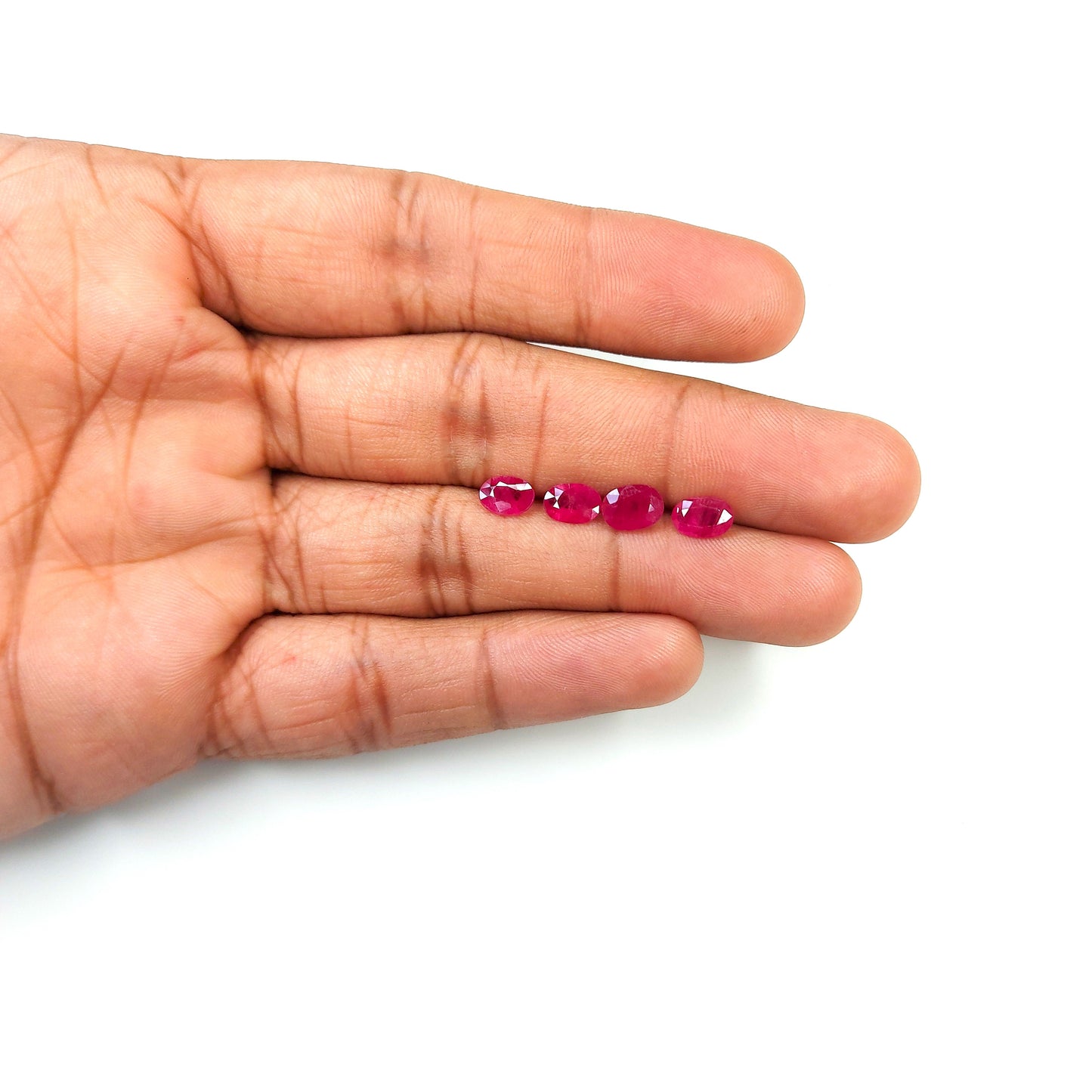 Natural Mozambique Calibrated Ruby Oval | 4x6mm & 5x7mm & 6x8mm