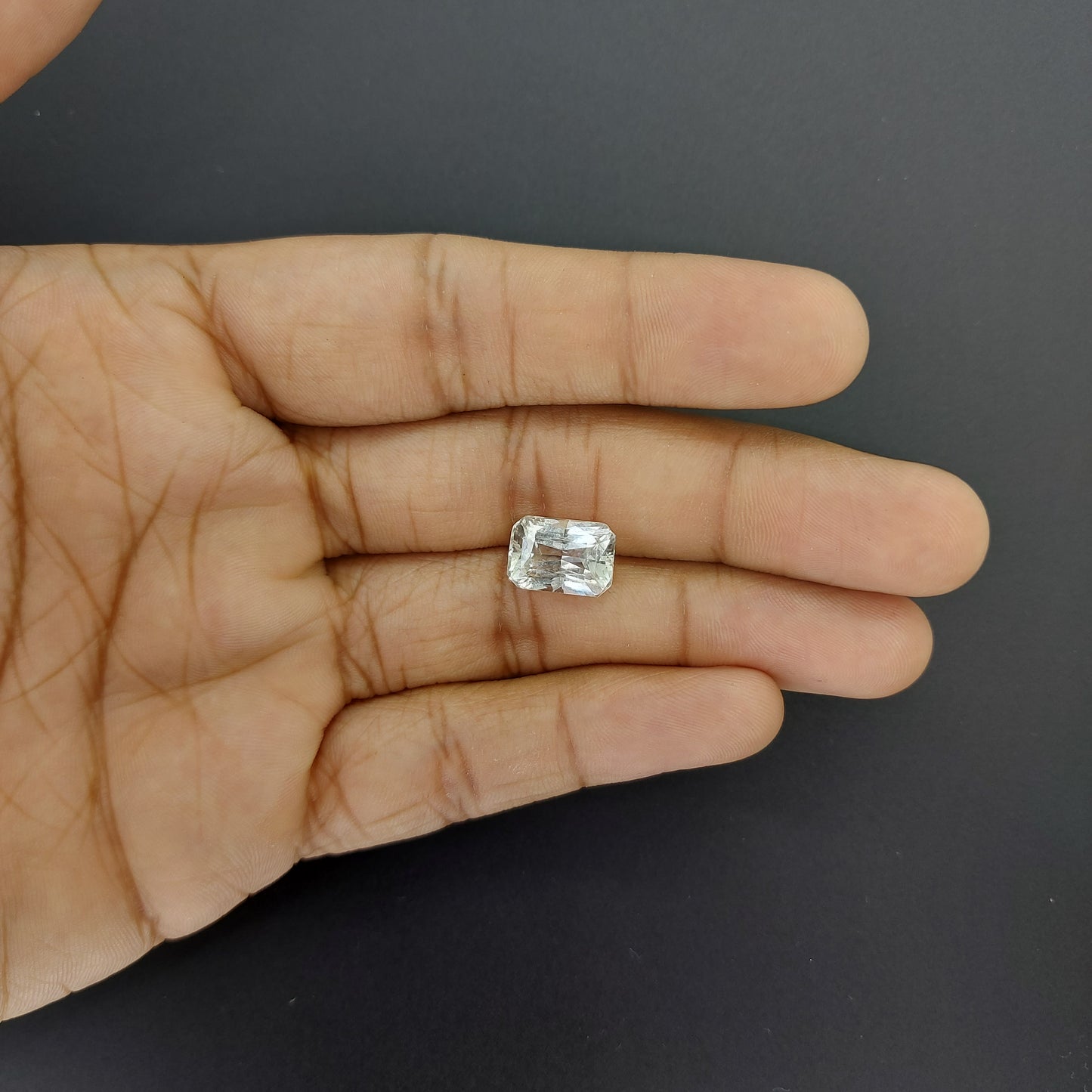 Natural Unheated White Sapphire | 7.70cts