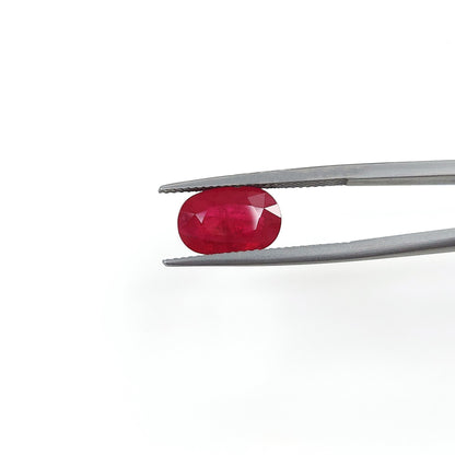 Natural Mozambique Ruby Ovals 4.05cts