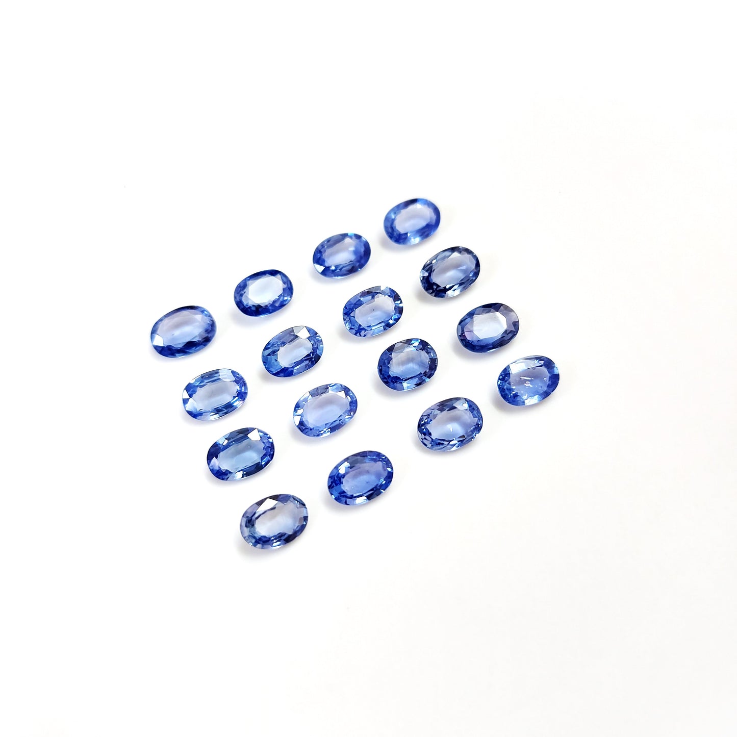 Natural Ceylon Blue Sapphire Calibrated Ovals | 3X5mm & 6x4mm