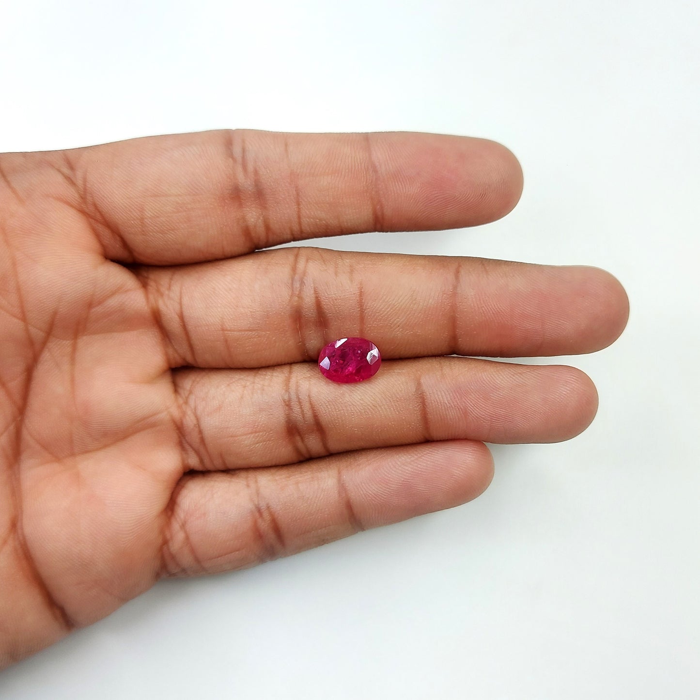 Natural Mozambique Ruby Ovals 2.92cts