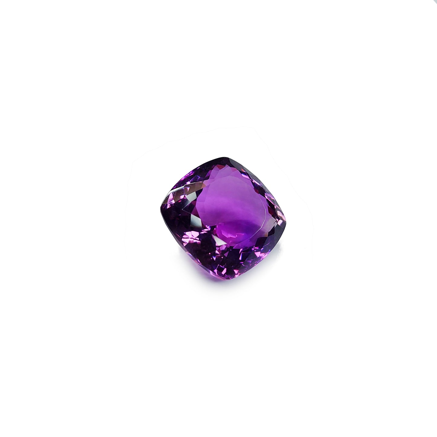 Natural Brazil Amethyst Cushion | 64cts