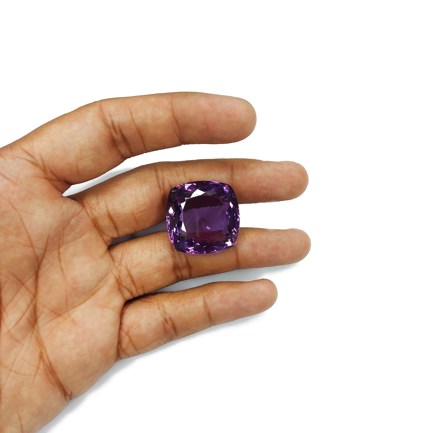 Natural Brazil Amethyst Cushion | 64cts