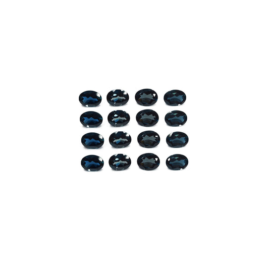 Natural London Blue Topaz Calibrated Oval, 6x8mm