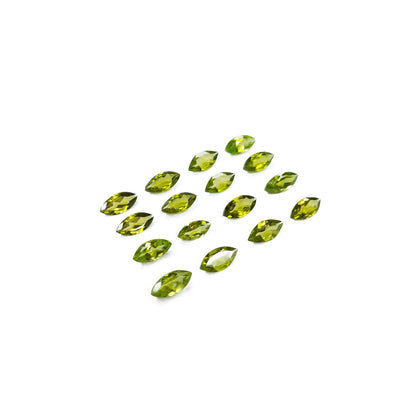 Natural Peridot Calibrated Marquise | 4x8mm & 5x10mm