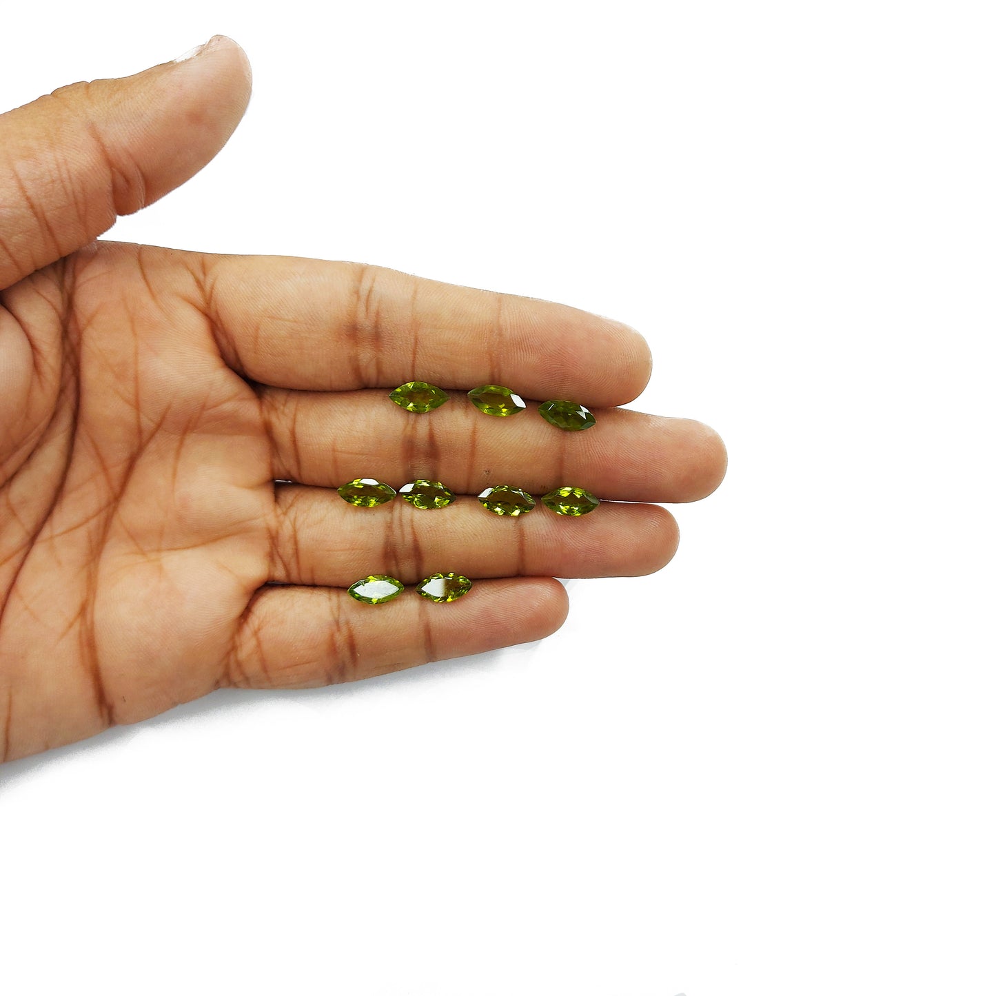 Natural Peridot Calibrated Marquise | 4x8mm & 5x10mm