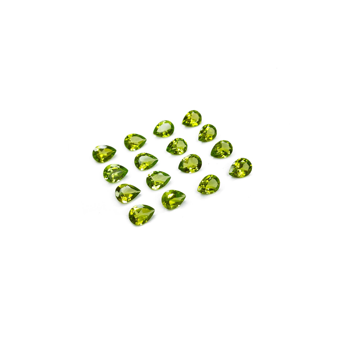 Natural Peridot Calibrated Pears | 7x5mm & 8x6mm