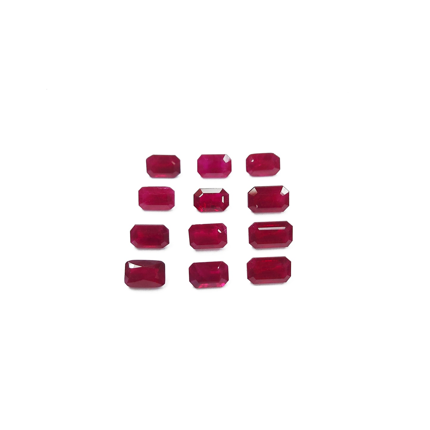 Natural Burma Ruby Calibrated Octagon | 3x5mm & 4x6mm