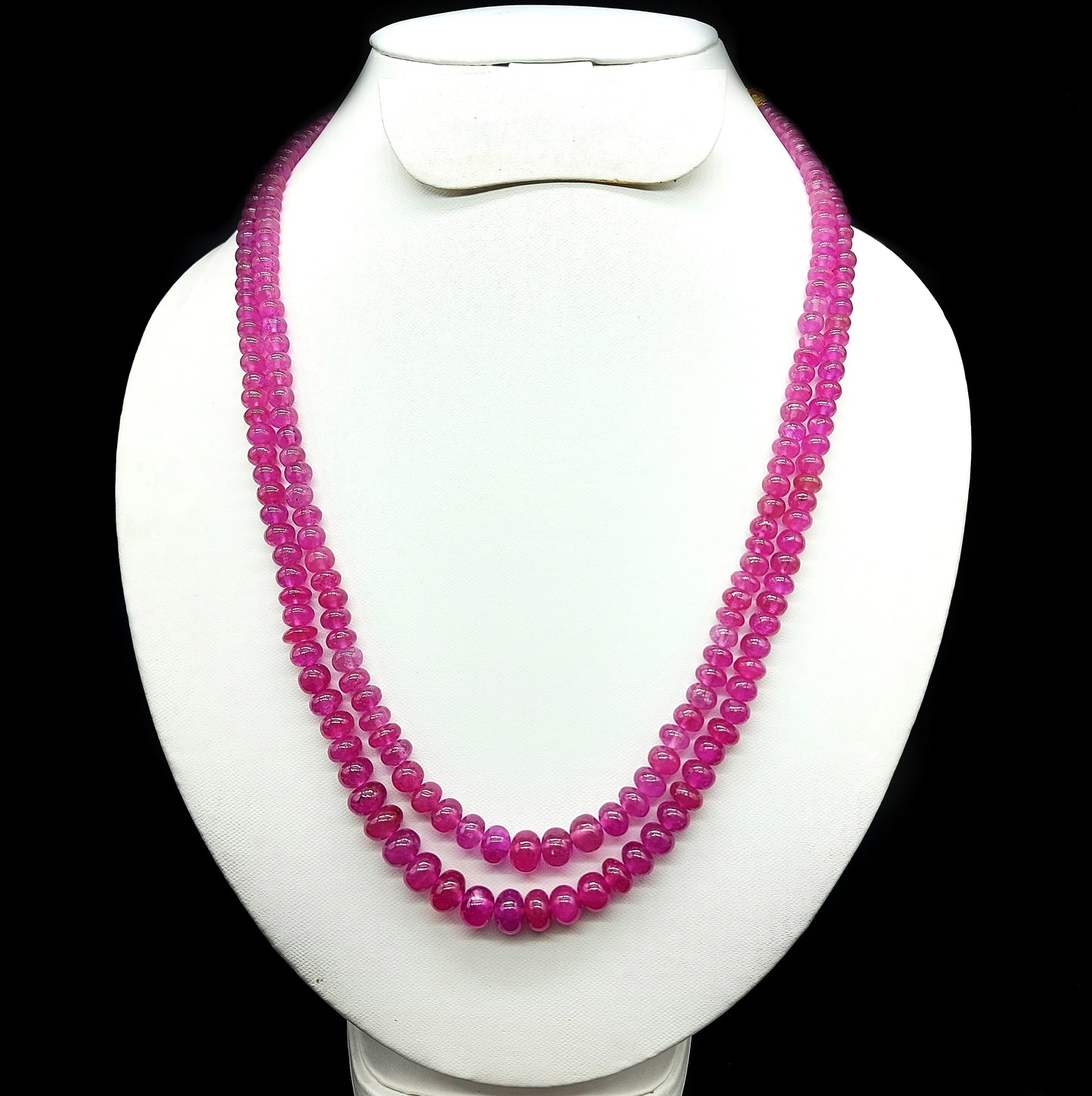 Natural Bangkok Ruby Beats Necklace | 438.80Cts