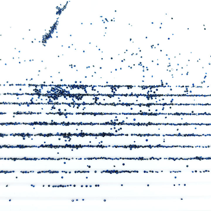 Natural Blue Sapphire Calibrated Round | 1 & 2mm