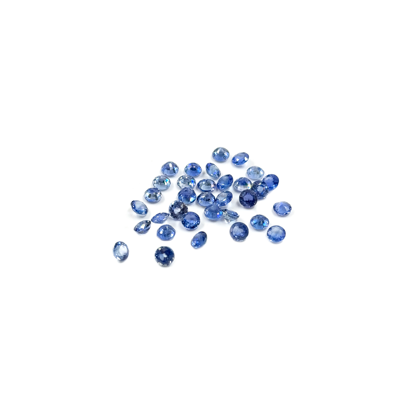 Natural Ceylon Blue Sapphire Calibrated Round 4mm