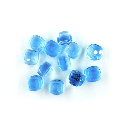 Natural Blue Topaz calibrated  Bottle Cork, 10mm