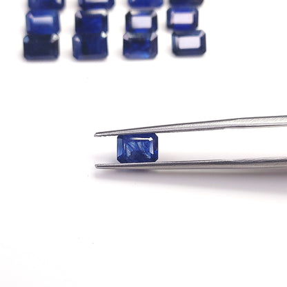 Natural Bangkok Blue Sapphire Calibrated Octagons | 3x4mm - 8x10mm