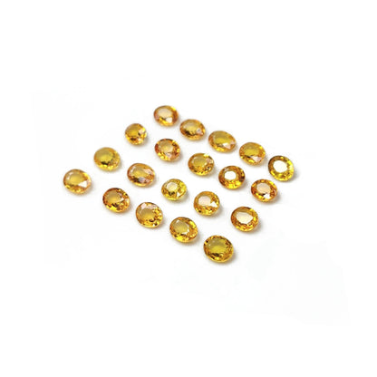 Natural Yellow Sapphire Heated Calibrated 5x4mm Ovals