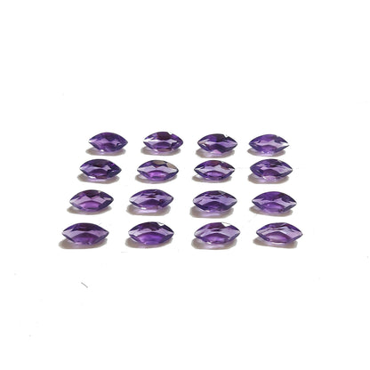 Natural Amethyst Calibrated Marquises | 3x6mm - 6x12mm