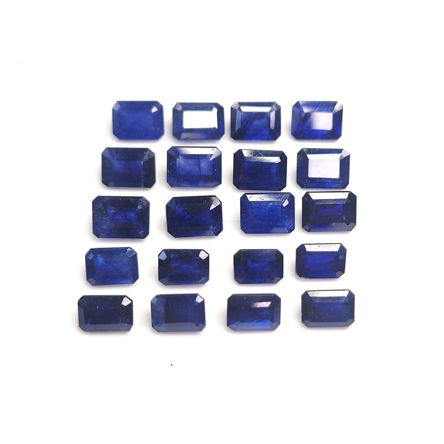 Natural Bangkok Blue Sapphire Calibrated Octagons | 3x4mm - 8x10mm