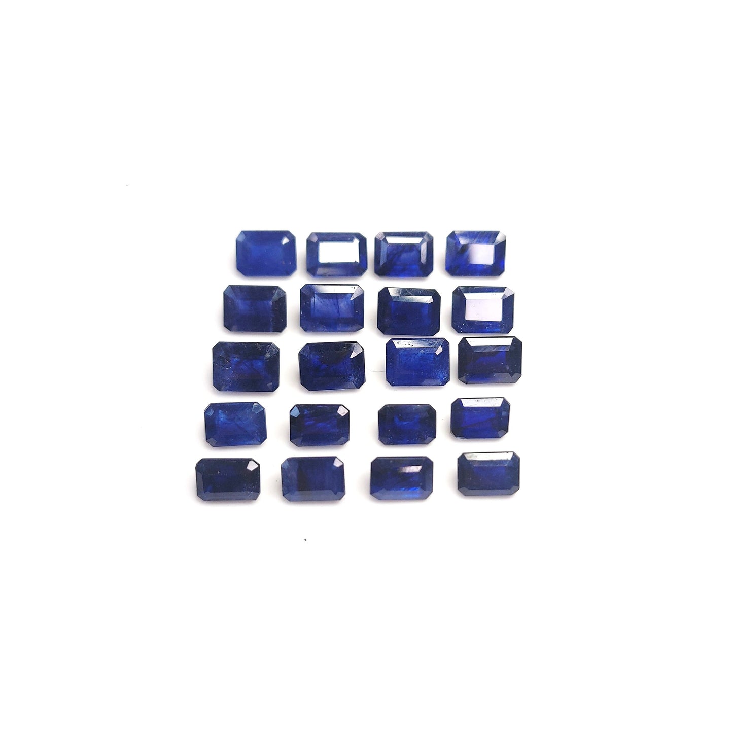 Natural Bangkok Blue Sapphire Calibrated Octagons | 3x4mm - 8x10mm