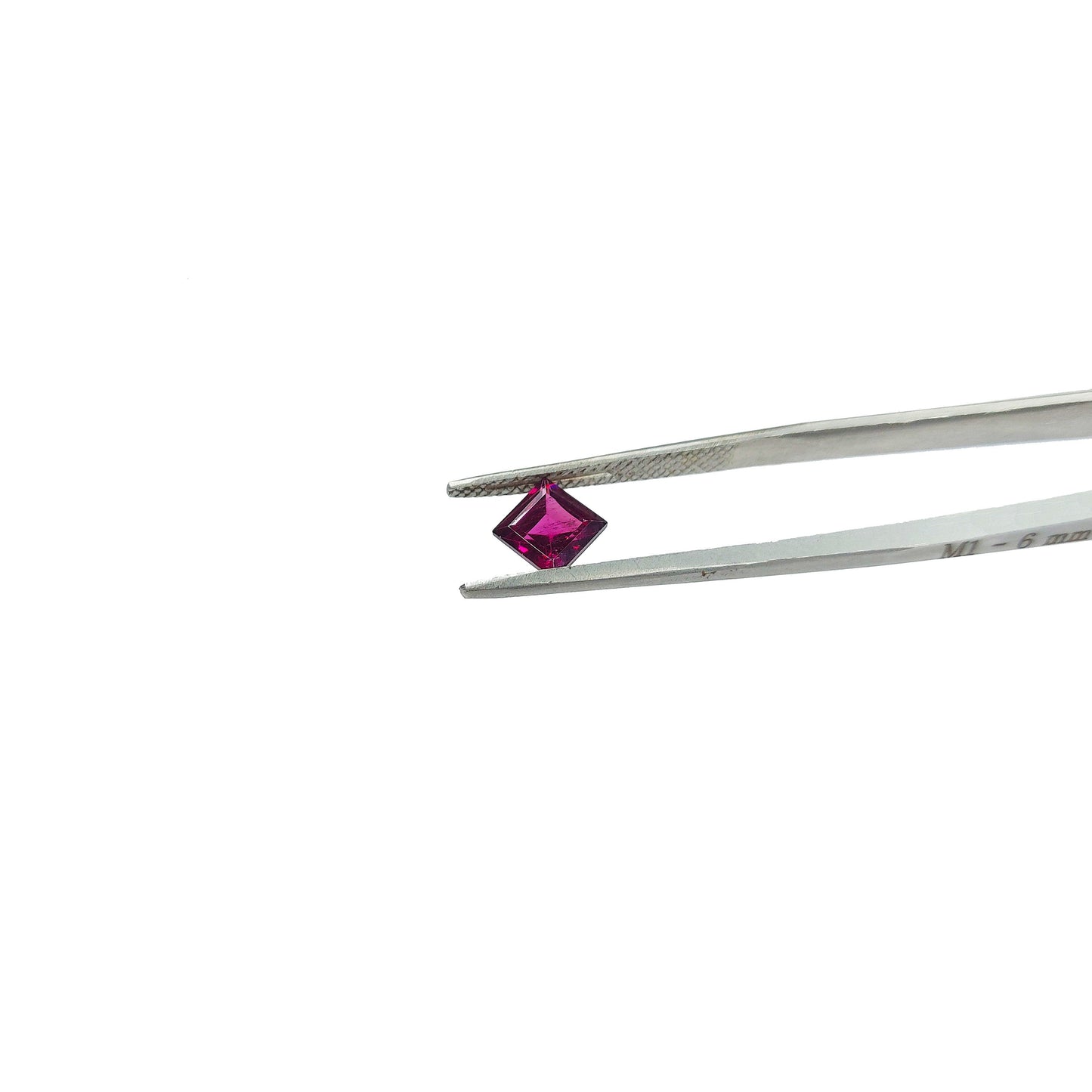 Natural African Rhodolite Calibrated Squares | 4mm - 6mm