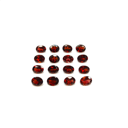 Natural Red Garnet Calibrated Ovals | 6x8mm & 8x10mm