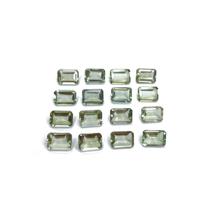 Natural Brazil Green Amethyst Calibrated Octagons | 10x12mm & 10x14mm